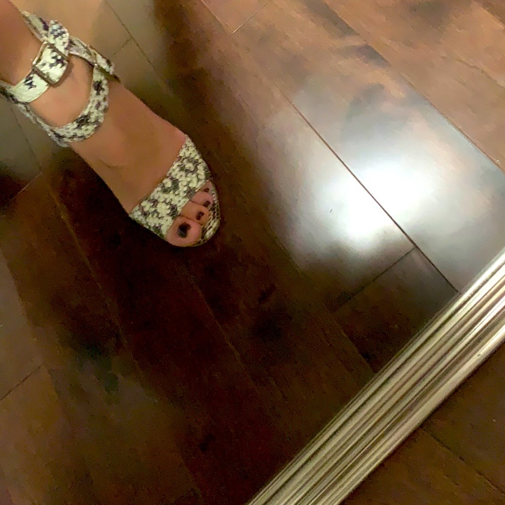 Manolo water snake sandals